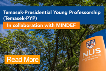 Click to read more about Temasek-Presidential Young Professorship